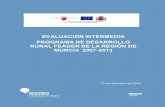 EVALUACIÓN INTERMEDIA PROGRAMA DE DESARROLLO RURAL … · Informe de Evaluación Intermedia del Programa de Desarrollo Rural FEADER de la Región de Murcia 2007-2013 (13/12/2010)