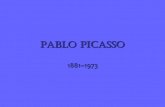 Pablo Picasso - spanishdahl.weebly.com€¦ · El Período Azul. La Familia de Saltimbanques ~ 1905. Cabeza de una mujer ~ 1909. Primeros Pasos. Cabeza de una mujer ~ 1967. El cubismo.