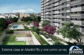 Estrena casa en Madrid Río y vive como un rey · culturales en el Puente del Rey, Parque de Arganzuela y Matadero, y un Centro de Interpretación del Río Manzanares junto con el