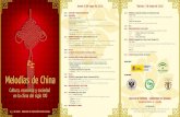 Melodías de China - UAB Barcelona · 2013. 5. 3. · Melodías de China Cultura, economía y sociedad en la china del siglo XXI 10.00 ConferenCia La iluminación espontánea en el