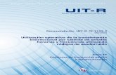 New RECOMENDACIÓN UIT-R TF.1153-3 - Utilización operativa de la … · 2010. 11. 24. · Rec. UIT-R TF.1153-3 1 RECOMENDACIÓN UIT-R TF.1153-3 Utilización operativa de la transferencia