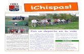¡Chispas! - Navarra · para la revista ¡Chispas!). También la compra de 4 bicicletas que completen las que ya tiene el Departa-mento de Educación Física y que se están utilizando