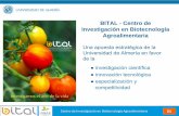 BITAL - Centro de Investigación en Biotecnología Agroalimentaria · Centro de Investigación en Biotecnología Agroalimentaria Grupo de Genética y Fisiología del Desarrollo Vegetal