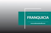 FRANQUICIAsomosmanabi.com/images/descargas/BROCHURE-FRANQUICIA-CED… · FRANQUICIA servicio al cliente, para que puedan generar con˜anza y tranquilidad, y no solo brindar asesoría
