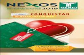 PROGRAMA ACADÉMICO Nexos.pdf · programa acadÉmico nexos - congreso nacional de comerciantes 2019 miÉrcoles 18 de septiembre 4:30 p.m. - 6:30 p.m. instalaciÓn 2:00 p.m. - 4:00