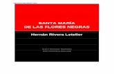 Hernán Rivera Letelierbiblioteca.choapa.cl/Libros/santamaria.pdf · mismo trabajo. Desde entonces y cada día de la semana los pajarracos lo acompañan en su camino hasta llegar