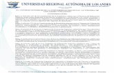 UNIANDES – Universidad Regional Autónoma de Los Andes · Que, el Consejo de Educación Supcnor ha expedido el Reglamento de Carrera y Escalafón del Profesor e Investigador del