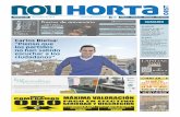 SUMARIO - Nou Horta · Editorial i opinió 3 Noviembre 2014.com Síguenos en las redes sociales Edita: Nous Tractes, S.L. Redacción:Avda. al Vedat, 106 - 10ª 46900 TORRENT (Valencia)