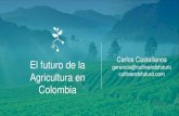 El futuro de la Agricultura en Colombia - ANDI Carlos Castellanos.pdf · El futuro de la Agricultura en Colombia Carlos Castellanos gerencia@cultivandofuturo cultivandofuturo.com
