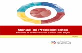 Manual de Procedimientos · Manual de Procedimientos de la Dirección de Infraestructura y Vinculación MIPyME Página I INTRODUCCIÓN 4 II OBJETIVO 5 III Presentación de los Procedimientos