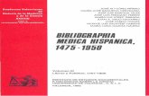 BIBllOtiRAPHIA MEDICA HISPANICA, 1415-1B50digital.csic.es/bitstream/10261/90572/1/XXXVIII_Bibliogra_med_III.pdf · Madrid AM (13-1-28). Madrid BN (3-47428). Aguilar (1.63). Morejón