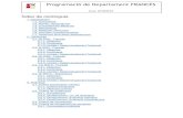 Programació de Departament FRANCÈS · PDF file Programació de Departament FRANCÈS Curs: 2018/2019 MD -020203 -2 2 de 66 3.4.2. Convocatòria extraordinària 4. Mesures d’Atenció