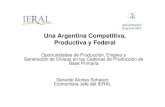 Una Argentina Competitiva, Productiva y FederalRanking de exportadores (en miles de dólares) Nueva Zelanda: 268.680 km2 (Puesto 74) Chile: 756.096 km2 (Puesto 38) Brasil : 8.514.877