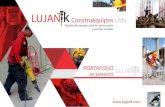 lujanik portafolio final 1lujanik.com/portafolio.pdf · PORTAFOLIO DE SERVICIOS ... Ofrecemos productos de excelente calidad y un magnifico servicio a través de un equipo de trabajo