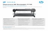 Impresora HP Designjet T730 - SegraImpresora de 36 pulgadas con Wi-Fi, robusta y compacta, para CAD y aplicaciones de uso general. INTELIGENTE: Invierta en una impresora robusta •