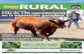 Más de 130 reproductores en la exposición ganadera · de Hereford, la Sociedad Rural de Río Cuarto tiene todo listo para llevar adelante una de las más im - portantes muestras