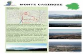 MONTE CASTROVE - adelaleiro.com Castrove.pdf · MONTE CASTROVE Unha ruta circular de grande interese xeolóxico e paisaxístico para gozar de vistas espectaculares sobre as rías