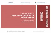 ATENEO 1 ENCUENTRO N° 3 Año 2018nuestraescuela.educacion.gov.ar/wp-content/uploads/2018/08/Nivel... · Versión Preliminar Julio 2018 ATENEO 1 ENCUENTRO N° 3 AÑO 2018 ÁREA LENGUA