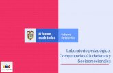 Laboratorio pedagógico: Competencias Ciudadanas y ... · desarrollo de competencias ciudadanas y socioemocionales en el marco de la Educación Inclusiva. ESPECIFICOS • Comprender