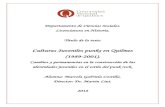 Culturas Juveniles punks en Quilmes (1989-2001).licenciaturahistoria.web.unq.edu.ar/wp-content/... · Culturas Juveniles punks en Quilmes (1989-2001). Cambios y permanencias en la