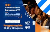 Vive la Convención, Vive la ﬁesta UTP³n Convención UTP... · 2020. 8. 24. · Gómez Ossa - Angela Molina Un emprendimiento de EdTech (Education and Technology) de un egresado