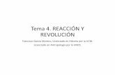Tema 4. REACCIÓN Y REVOLUCIÓNtemasdehistoria.es/5_HCM_presenta_1_bach/4_Presentacion... · 2020. 9. 10. · Tema 4. REACCIÓN Y REVOLUCIÓN •La Restauración. el Congreso de Viena
