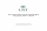 Escuela Nacional Geología Anuario 2017-2019 · 2019. 10. 3. · Actualmente, el convenio Aerospectre y EGEO-UST se encuentra en revisión interna. 5.3.2Club Andino El Club Andino