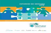 SIPIAV · 2019. 5. 2. · 2018 INFORME DE GESTIÓN APOYA: Sistema Integral de Protección a la infancia y a la Adolescencia contra la Violencia SIPIAV Sistema Integral de Protección