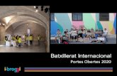 Batxillerat Internacional - Institut Moisès Broggiinstitutbroggi.org/wp-content/uploads/2019/12/Portes... · 2020. 3. 1. · TOTAL IB + LOMCE 36 Batxillerat Social . Batxillerat