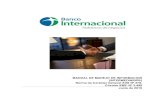 MANUAL DE MANEJO DE INFORMACION (INTERMEDIARIOS) Norma de ... · Manual de Manejo de Información de Banco Internacional en su calidad de intermediario de valores. El Manual fue aprobado