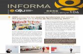 INFORMA - Droneteam · INFORMA enero - febrero 2017 nº 104 AIJU presenta las nuevas tendencias del sector del juguete en la Feria de Nuremberg 2017 La Feria Internacional del Juguete