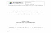 INSTRUMENTO DE EVALUACIÓN DE NUEVAS OPORTUNIDADES DE ...coepesqro.org.mx/static/images/app/solicitudes/jul2018/Posgrado... · los instrumentos de la COEPES para la evaluación de