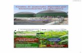 Gestión de materiales digeridos por biometanización en ... inta rafaela.pdf · biogás como energía renovable, produce un material residual digerido que es necesario gestionar