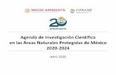 Agenda de Investigación Científica en las Áreas Naturales ... Cientifica CONAN… · Agenda de Investigación Científica en las Áreas Naturales Protegidas de México 2020-2024