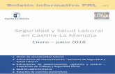 Seguridad y Salud Laboral en Castilla-La Mancha · ENERO – JUNIO 2018 Boletín informativo PRL - CLM nº1 Fuente: Sistema Delt@ a fecha 29/08/2018 Página 3 | 13 ACCIDENTES EN JORNADA