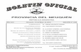 PROVINCIA DEL NEUQUÉN - Boletín Oficial - Gobierno de la ...boficial.neuquen.gov.ar/pdf/bo15051503469.pdf · partir del día 28 de abril de 2015, en la Señora Vicegobernadora de