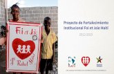 Proyecto de Fortalecimiento Institucional Foi et Joie Haitíhaiti.americasolidaria.org/wp-content/uploads/2015/11/PPT-Foi-et-Joie.pptx-OK.pdfEl proyecto tiene como fin apoyar el fortalecimiento