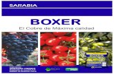 SARABIA BOXER El Cobre de Máxima calidad COMPOSICIÓN ... · BOXER es Fungicida — bactericida de última generación desarrollado con la nueva tecnología exclusiva HiBio muy eficaz
