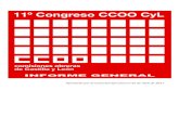 Informe General CCOO CyL 11º Congreso€¦ · Informe General al 11º Congreso CCOO de Castilla y León Aprobado por la Comisión Ejecutiva el 25 de abril de 2017 INDICE DE DOCUMENTOS