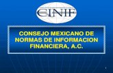 CONSEJO MEXICANO DE NORMAS DE INFORMACION FINANCIERA…cmas.siu.buap.mx/portal_pprd/work/sites/contaduria/templates/1/4... · MARCO CONCEPTUAL Y SU EQUIVALENCIA 18 NIF = Normas de