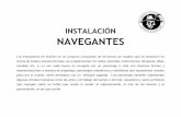 INSTALACIÓN NAVEGANTES - Santuario del Jaguar · 2019. 1. 9. · INSTALACIÓN NAVEGANTES Los Pescadores de Sueños es un proyecto compuesto de 40 barcas de madera que se sostienen