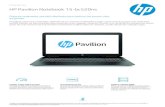 HP Pavilion Notebook 15-bc520ns · vídeos, y todos tus proyectos creativos. Detalles visiblemente geniales Con 220 nits de brillo, verás detalles hermosos, una calidad de imagen