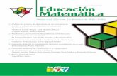 Versión electrónica ISSN: 2448-8089 ...somidem.com.mx/descargas/Vol22-3.pdf · 4 Educación Mat EM ática, vol. 22, núm. 3, diciembre de 2010 Editorial a surgir lectores de Educación