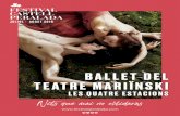 BALLET DEL TEATRE MARIÏNSKI mariinsky dia 4 juliol.pdf · Maricel CHAVARRÍA Periodista És ben cert que la història del Ballet del Teatre Mariïnski corre paral·lela a la història
