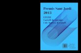Cob Premis St Jordi 2013.pdf 1 03/04/13 10:04 Premis Sant ... · Concurs de Joves Sociòlegs / 19 Premi de la Institució Catalana d’Estudis Agraris / 19 ... 01-32 Premis St Jordi