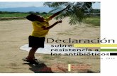 Declaración - Home – ReActreactgroup.org/uploads/who-we-are/rla/Declaracion... · nuevos modelos de investigación y desarrollo que respondan a las necesidades, ... 4 La resistencia