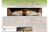 Viaje Cultural Clunia,Covarrubias, Santo Domingo de Silosproculto.net/actividades/Cartel Burgos.pdf · El precio incluye el viaje de ida y vuelta en autocar, la entrada y la visita