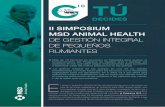 DE GESTIÓN INTEGRAL DE PEQUEÑOS RUMIANTES...en Valladolid la segunda edición del ‘Simposium MSD Animal Health de Gestión Integral de Pequeños Rumiantes’, los días 14 y 15