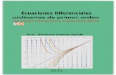 Ecuaciones Diferenciales · 2020. 8. 25. · ecuaciones diferenciales lineales con coeﬁcientes variables si alguna función a i (x) no es una función constante, sino una dependiente