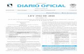 República de Colombia DIARIO OFICIALsidn.ramajudicial.gov.co/SIDN/NORMATIVA/TEXTOS_COMPLETOS/7_… · Año CLIV No. 50.819 Edición de 864 páginas • Bogotá, D. C., jueves, 27